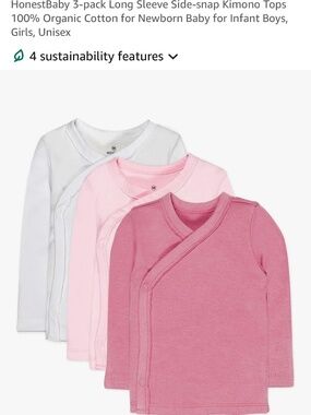 Newborn Kimono tops and bottoms
